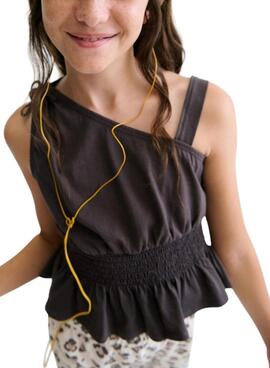 Conjunto Mayoral Animal Print blanco y negro para niña