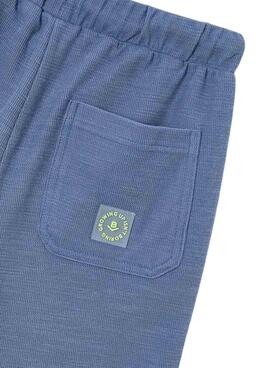 Bermuda Mayoral azul medio para niño