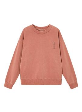 Sudadera Mayoral Boston faro coral para niño