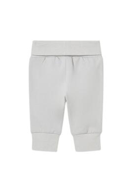 Conjunto Mayoral tres piezas patitos gris para bebé