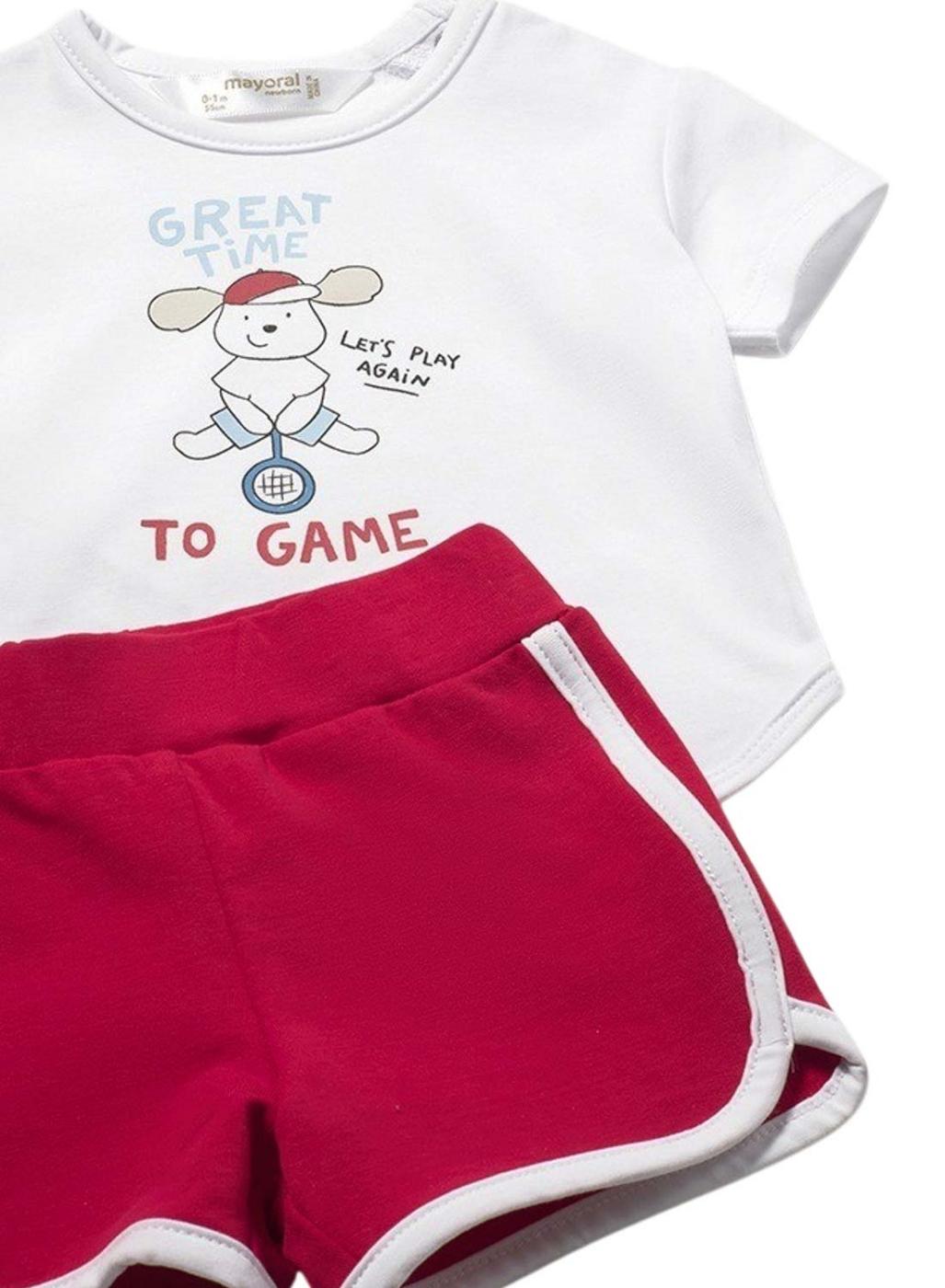Conjunto Mayoral dos looks sport multicolor para bebé