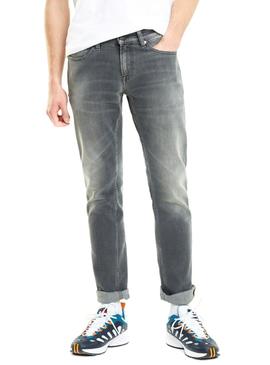 Pantalon Vaquero Tommy Jeans Scanton Heritage Gris