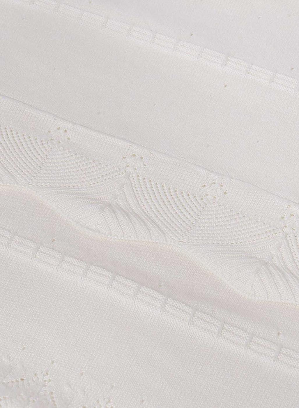 Manta Mayoral de punto crudo para bebé