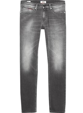 Pantalon Vaquero Tommy Jeans Scanton Heritage Gris