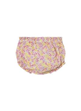 Conjunto Mayoral camiseta, chaqueta y cubrepañal amarillo para bebé