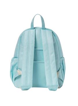 Mochila Mayoral verde agua con conejito para bebé