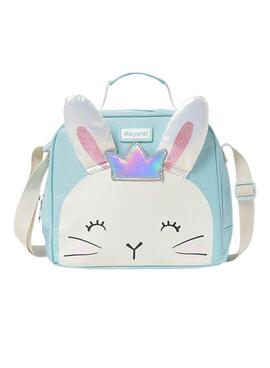 Nevera Mayoral verde agua con conejito para bebé