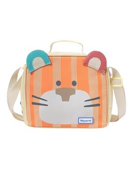Nevera Mayoral naranja con tigre para bebé