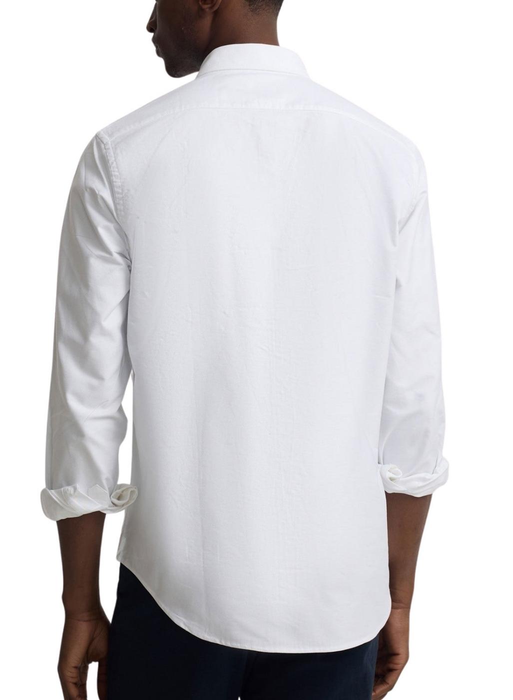 Camisa Silbon oxford blanco para hombre