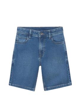 Pantalón corto Mayoral azul medio para niño