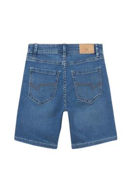 Pantalón corto Mayoral azul medio para niño