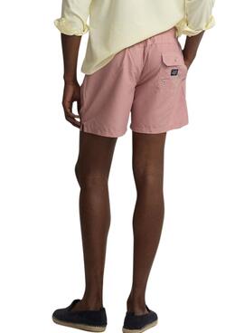 Bañador Silbon básico rosa para hombre