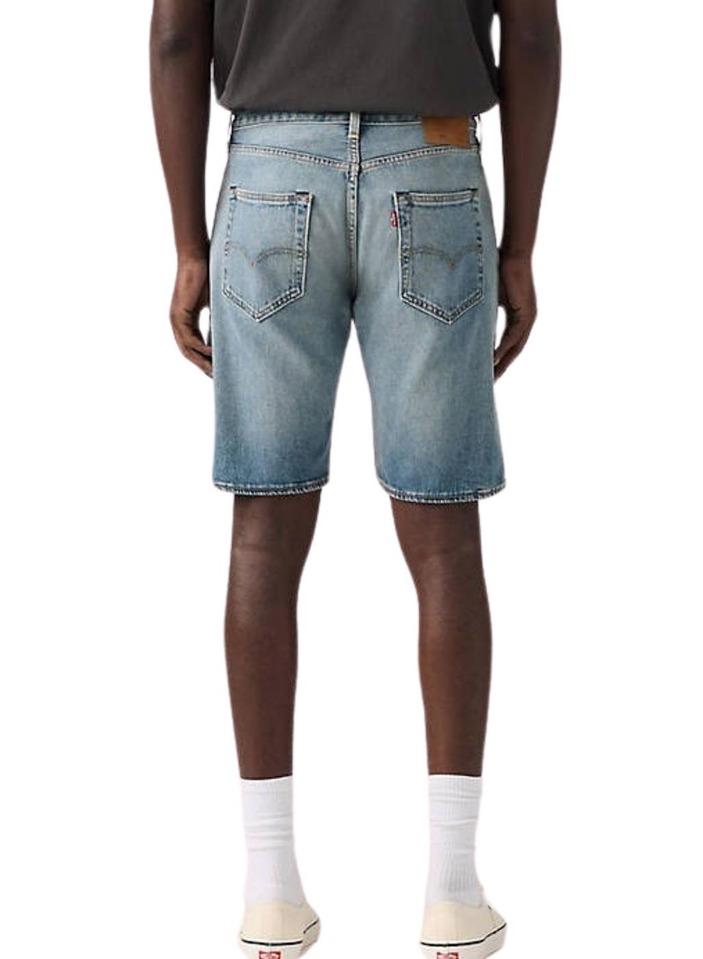 Bermudas Levis 501 denim para hombre
