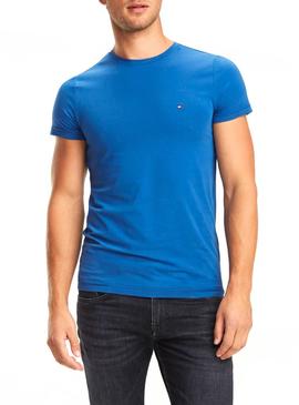 Camiseta Tommy Jeans Stretch Azul Hombre