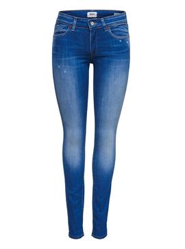 Pantalon Vaquero Only Alba ITA208 Azul Mujer