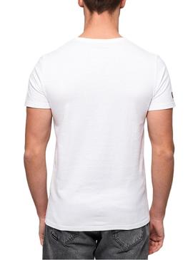 Camiseta Superdry Vintage Logo Blanco Hombre