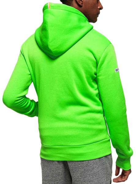 Sudadera verde on sale fluor