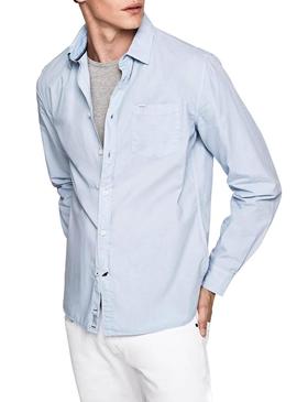 Camisa Pepe Jeans Ethan Azul Hombre