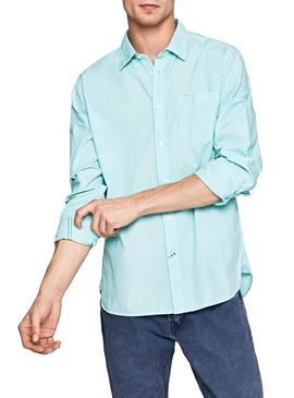 Camisa Pepe Jeans Ethan Turquesa Hombre