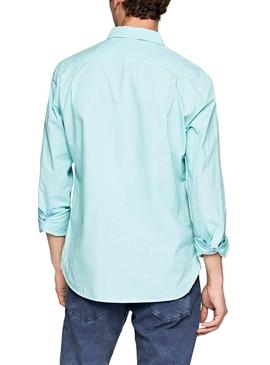 Camisa Pepe Jeans Ethan Turquesa Hombre