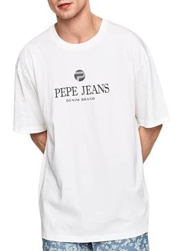 Camiseta Pepe Jeans Dorset Blanco Hombre