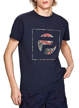 Camiseta Pepe Jeans Ealing Marino Hombre