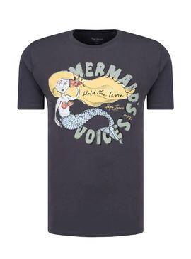 Camiseta Pepe Jeans Dale Gris Hombre