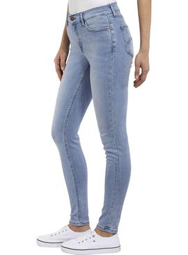 Pantalon Vaquero Tommy Jeans Nora Plush Mujer