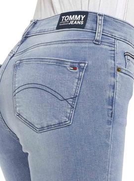 Pantalon Vaquero Tommy Jeans Nora Plush Mujer