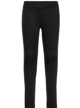 Pantalon Name It Tinna Negro Niña