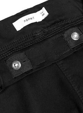 Pantalon Name It Tinna Negro Niña