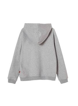 Sudadera Levis Berlin Gris Niña