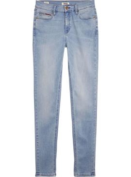 Pantalon Vaquero Tommy Jeans Nora Plush Mujer