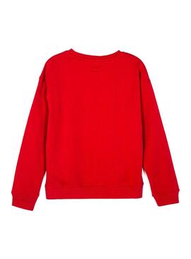 Sudadera Pepe Jeans Bubble Rojo Niña