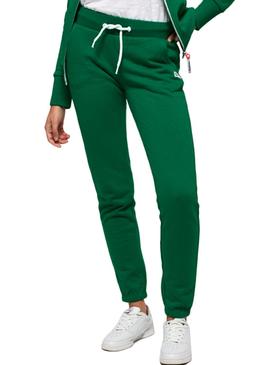 Pantalón Superdry Athletic Jogger Verde Mujer