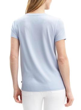 Camiseta Levis Essential Azul Mujer