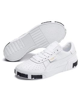 Zapatillas Puma Cali Bold Blanco Mujer