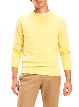 Jersey Tommy Hilfiger Garment Amarillo Hombre 