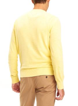 Jersey Tommy Hilfiger Garment Amarillo Hombre 