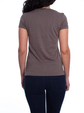 SLIM CREW NECK TEE H115BAY BREEZE LOGO