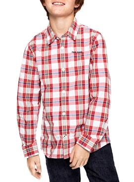 Camisa Pepe Jeans Evan Rojo
