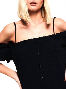 Top Superdry Lea Azul Mujer