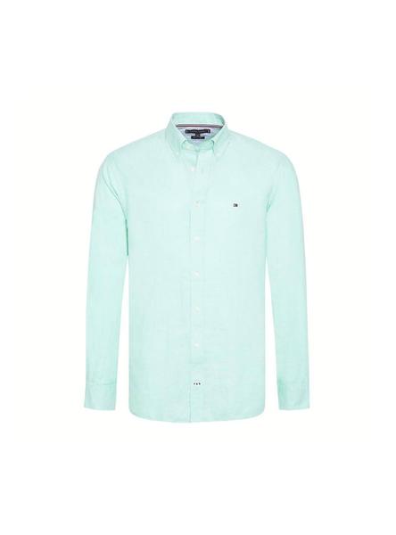 Camisa Tommy Hilfiger Essential Verde