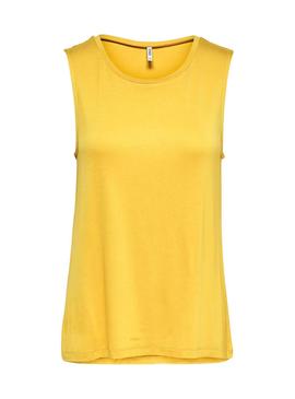 Camiseta Only Bali Amarillo Mujer