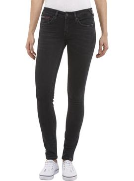 Pantalon Vaquero Tommy Jeans Sophie Negro