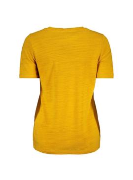Camiseta Only Kindra Amarillo para Mujer