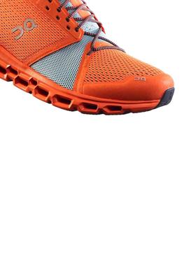 Zapatillas On running Cloud Stratus Naranja Hombre