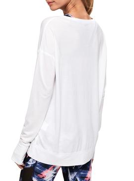 Camiseta Superdry Active Studio Blanco Mujer