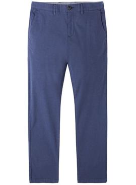 Pantalon Tommy Hilfiger Chino Mil Rayas Azul