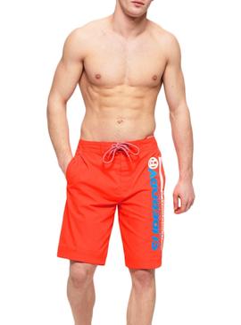 Bañador Superdry Boardshort Naranja Hombre